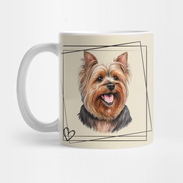 Love my Yorkie by ThePawPrintShoppe